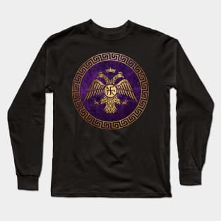 Byzantine Empire Byzantium Symbol of Constantinople Long Sleeve T-Shirt